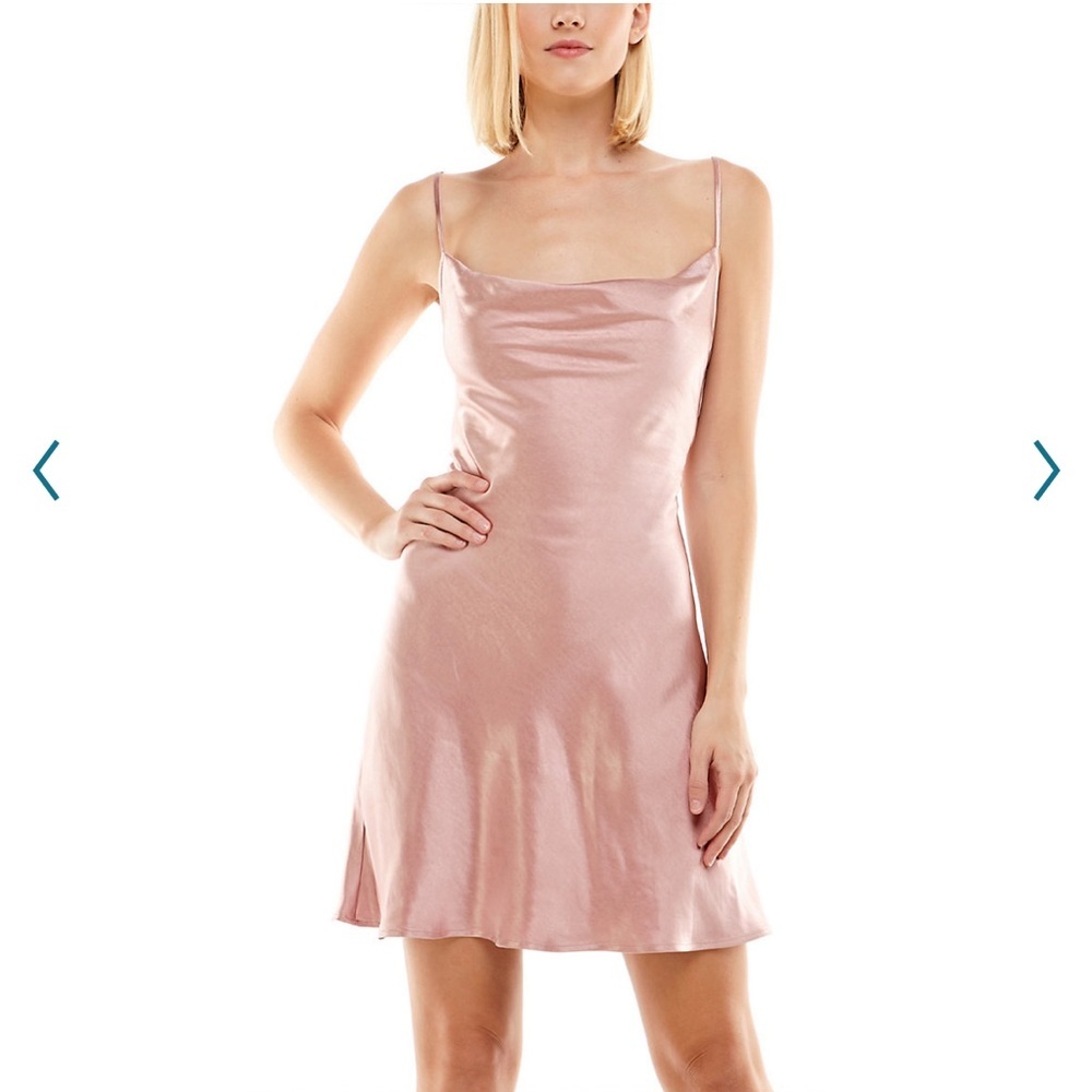 NWT. Speechless Cowl Neckline Slip Dress M